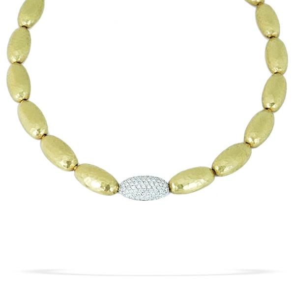 Lomardi 18k Necklace w/ Diamonds