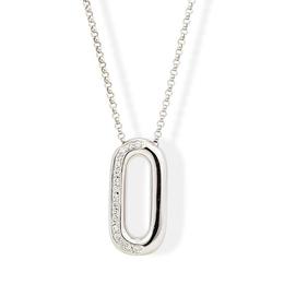 Scavia 18k White Gold and Diamond Necklace