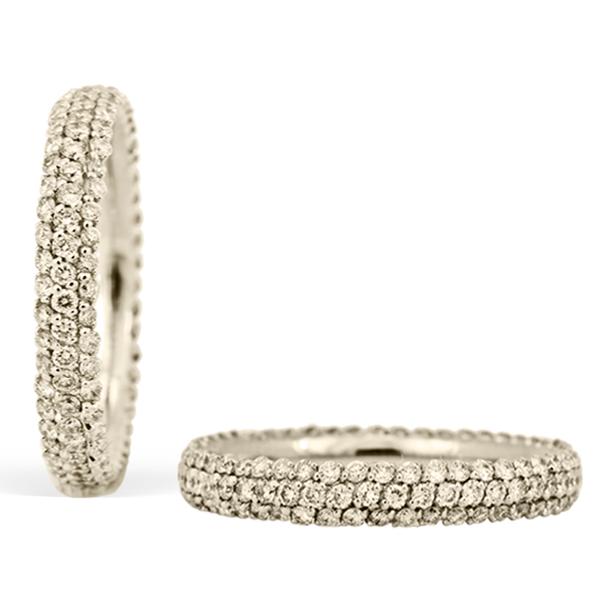 Di Go 18k Eternity Band w/ Diamonds