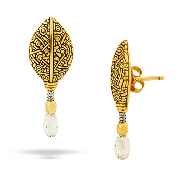 Alex Sepkus 18k Earrings w/ Diamonds