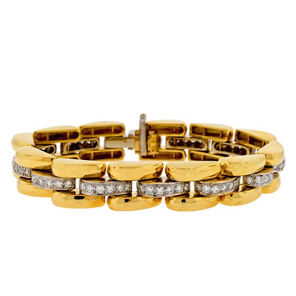 Two-Toned Link Bracelet