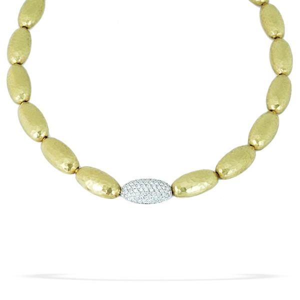 Lomardi 18k Necklace w/ Diamonds