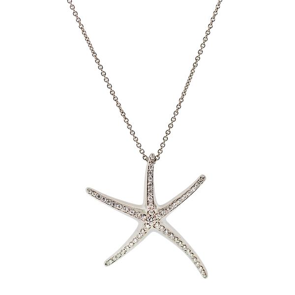Crivelli Large 18k and Diamond Starfish