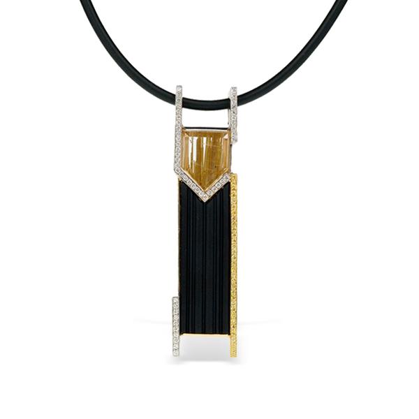 Schneider Design 18k Black Onyx Slide